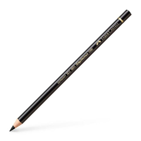 FABER CASTELL: Polychromos Colored Pencil (Black)