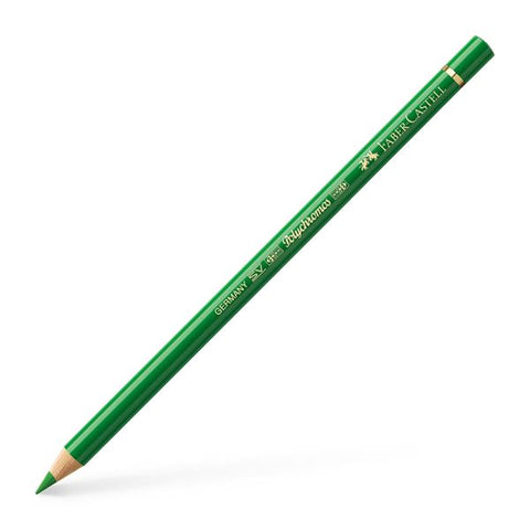 FABER CASTELL: Polychromos Colored Pencil (Permanent Green)