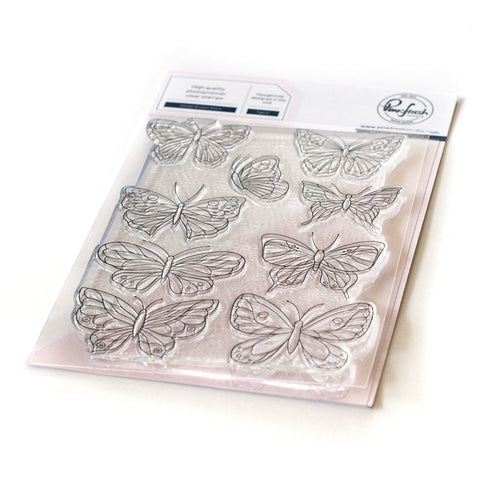 PINKFRESH STUDIO: Small Butterflies | Stamp