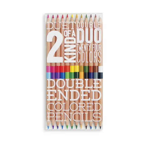 OOLY: Colored Pencils | Two of a Kind | 12 Count