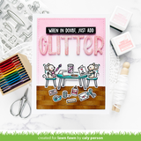 LAWN FAWN: Just Add Glitter | Lawn Cuts Die