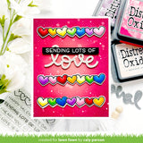 LAWN FAWN: Simply Celebrate Hearts | Stamp