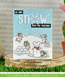 LAWN FAWN: Snowball Fight | Stamp
