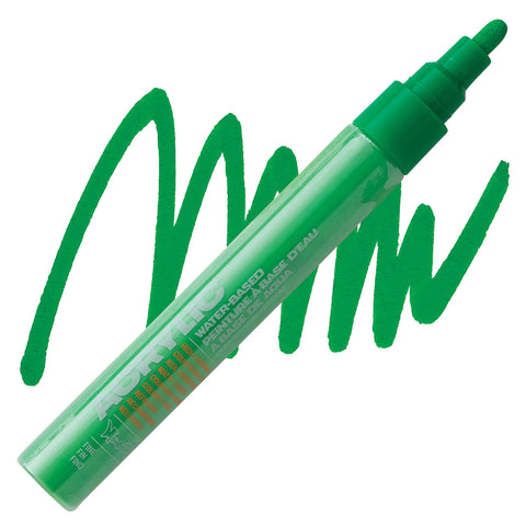 MONTANA: 2mm Fine Nib Acrylic Paint Marker (Shock Green)