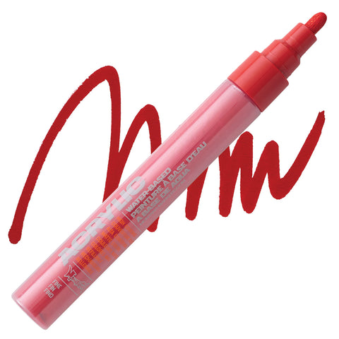 6190050005, Ambersil Red 3mm Medium Tip Paint Marker Pen for use with  Various Materials