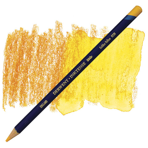 DERWENT: Inktense Pencil (Golden Yellow 0230) – Doodlebugs