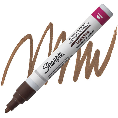 SHARPIE: Medium Point Oil-based Paint Marker (Brown)