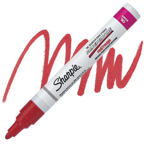 SHARPIE: Medium Point Oil-based Paint Marker (Red)