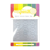 WAFFLE FLOWER:  Quilt Circle Panel | Die