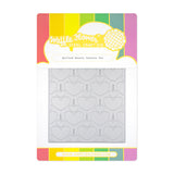 WAFFLE FLOWER:  Quilted Hearts Texture Panel | Die