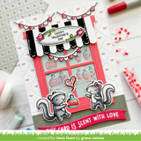 LAWN FAWN: Backdrop Quilted Heart | Portrait | Lawn Cuts Die