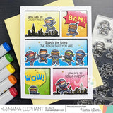 MAMA ELEPHANT: Ninja Sayings | Stamp