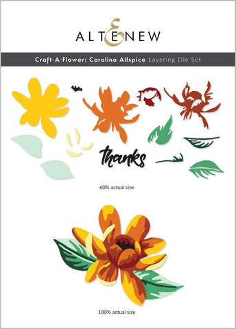 ALTENEW: Craft-A-Flower: Carolina Allspice | Layering Die