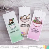 MAMA ELEPHANT: Noodles Saying | Stamp