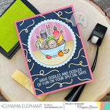 MAMA ELEPHANT: Noodles Saying | Stamp