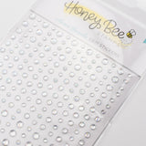 HONEY BEE STAMPS: Aurora Borealis Gem Stickers | 210 Count