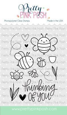 PRETTY PINK POSH:  Bee Friends | Stamp