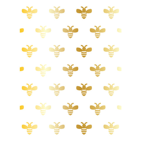 HONEY BEE STAMPS: Bees A2 | Hot Foil Plate