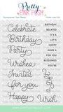 PRETTY PINK POSH:  Birthday Scripts | Stamp