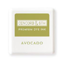 CONCORD & 9 TH: Premium Dye Ink Cube | Avocado