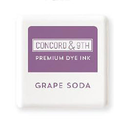 CONCORD & 9 TH: Premium Dye Ink Cube | Grape Soda