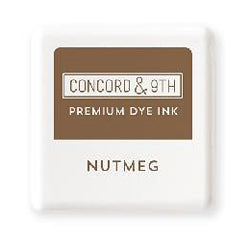 CONCORD & 9 TH: Premium Dye Ink Cube | Nutmeg