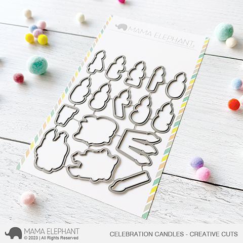 MAMA ELEPHANT: Celebration Candles | Creative Cuts