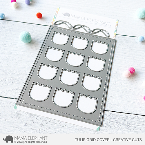 MAMA ELEPHANT: Tulip Grid Cover | Creative Cuts