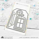 MAMA ELEPHANT: Large Tag Window | Creative Cuts