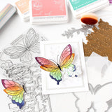 PINKFRESH STUDIO: Butterflies | Layered Stencils