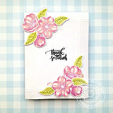 SUNNY STUDIO: Cherry Blossoms | Stamp