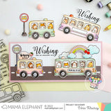 MAMA ELEPHANT: Little Agenda Bus | Stamp