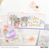 PRETTY PINK POSH:  Flower Bouquets | Stamp