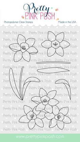 PRETTY PINK POSH:  Daffodils | Stamp