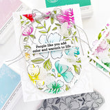 PINKFRESH STUDIO: Delicate Floral Print | Stamp