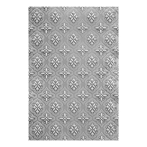 SPELLBINDERS:  Tile Reflection | 3D Embossing Folder