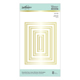 SPELLBINDERS:  Essential Duo Lines Rectangle | Hot Foil Plate