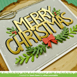 LAWN FAWN: Giant Merry Christmas | Lawn Cuts Die