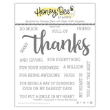 HONEY BEE STAMPS: Thanks | Stamp
