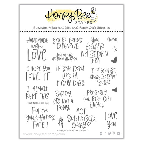 HONEY BEE STAMPS: Best Gift Ever | Stamp
