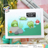 MAMA ELEPHANT: Hello Froggy | Stamp