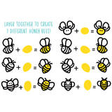 HONEY BEE STAMPS: Honey Bees Paper Piecing | Honey Cuts