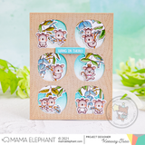 MAMA ELEPHANT: Six Window Cover | Creative Cuts