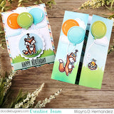 LAWN FAWN: Outside In Stitched Balloon Stackables | Lawn Cuts Die
