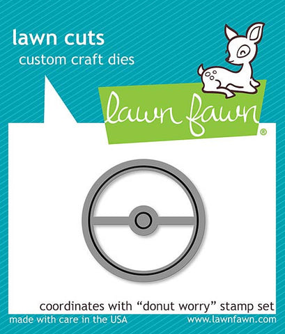 LAWN FAWN: Donut Worry Lawn Cuts Die
