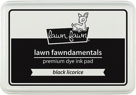 LAWN FAWN: Premium Dye Ink Pad (Black Licorice)