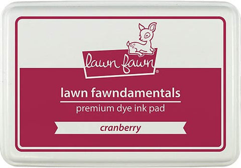 LAWN FAWN: Premium Dye Ink Pad (Cranberry)