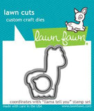 LAWN FAWN: Llama Tell You Lawn Cuts Die