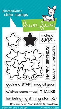 LAWN FAWN: How You Bean? Star Add-On