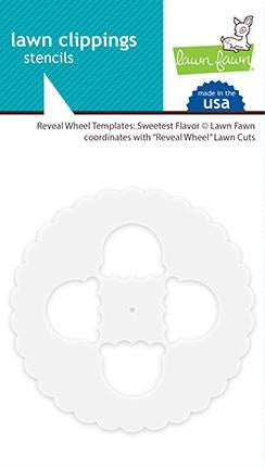 LAWN FAWN: Reveal Wheel Templates (Sweetest Flavor)